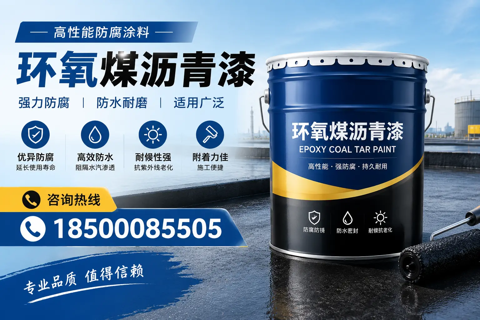 环氧煤沥青漆的主要成分与功能，博兴用户深度了解